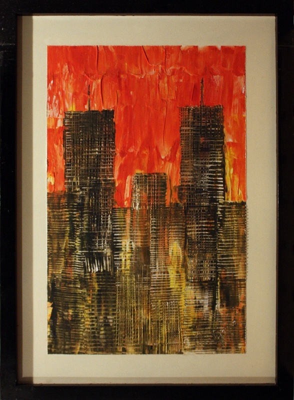 Sunset in Manhattan