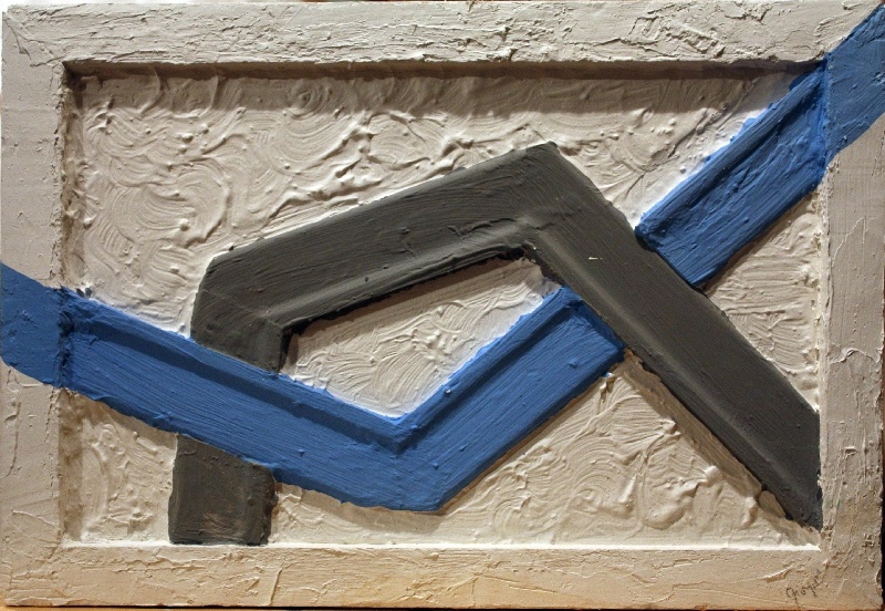 The grey and the blue